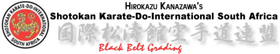 Black Belt Grading